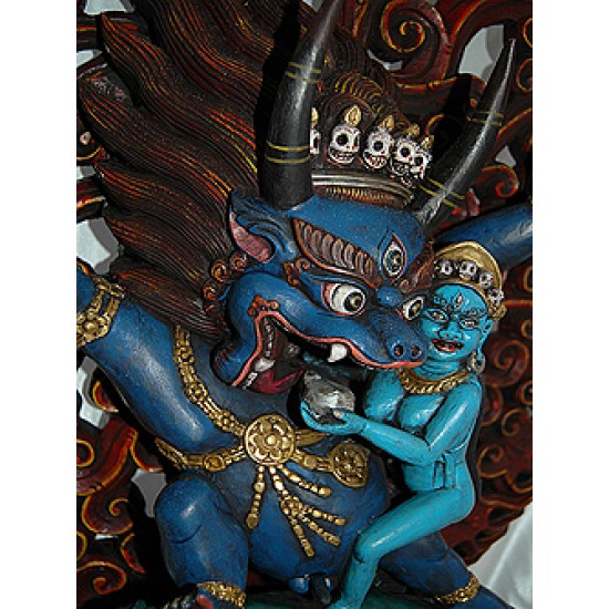 Yamantaka Statue: Tantra